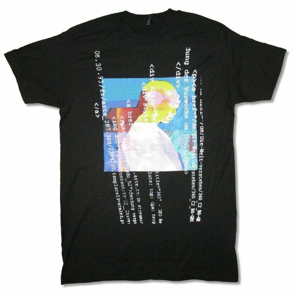 Big Sean Negative Print Code Black T Shirt
